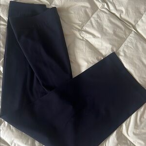 Calvin Klein Traditional, Classic Black Wide-Leg Pants